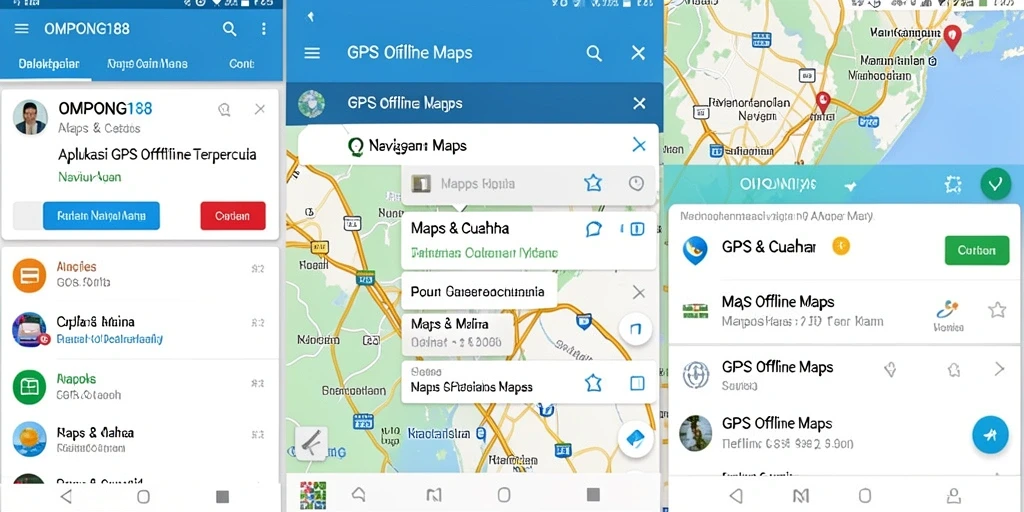 Tampilan antarmuka OMPONG188 yang user-friendly untuk GPS Offline Maps.