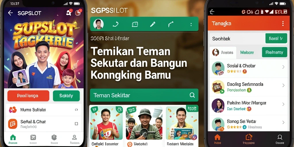Tampilan antarmuka aplikasi SGPSLOT yang ramah pengguna