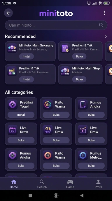 minitoto - Temukan Aplikasi Populer dan Kanal Uji Terbaik di Sini